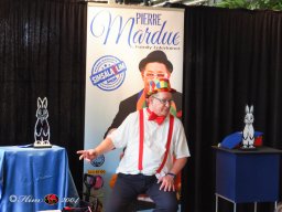 Pierre Mardue im Gleisgarten am 21. April 2024